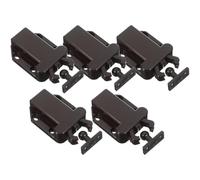 LIFKOME Serrures de Porte à Rebond pour Ouvrir, Lot de 5, ABS à Bords Arrondis, Dispositif Caché Auto-Verrouillage, pour Porte Coupe-Feu et Armoires