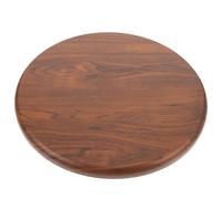 LIFKOME Siège de Remplacement Rond en Bois Naturel 30 cm - Assise Tabouret de Bar, Chaise de Cuisine et Atelier - Plateau Épais et Stable, Couleur Naturelle, Surface Facile à Nettoyer
