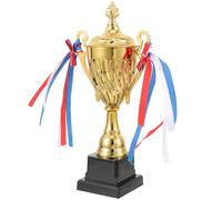 LIFKOME Trophée de Compétition en Métal Doré pour Événements Sportifs Coupe Élégante, Prix pour Jeux Scolaires et Journées D'athlétisme