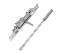 LIFKOME Verrou Coulissant Installation Facile Argenté en Acier Inoxydable Loquet Caché Haute Sécurité pour Porte et Portail pour Usage Domestique et Commercial