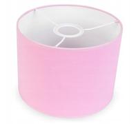 Light-Home Abat-jour Matero - Abat-jour moderne pour lampe de table de plafond - pour chambre à coucher, salon et cuisine - style loft moderne - tissu - pour E27 avec 1 point de lumière rose 20 cm