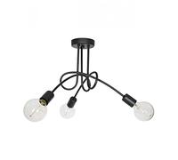 Light-Home Suspension Luminaire Lustre Industriel Edison - Moderne Lustre pour Chambre Salon et Cuisine - en Metal - Graphite