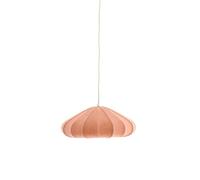 Light & Living Suspension Cesano - Rose clair - Ø50cm | Rond - Textile - Plafonnier suspendu - Lampes suspendues pour table à manger & salon - Éclairage