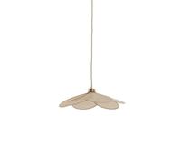 Light & Living Suspension Fyano - Sable - Ø46cm | Rond - Modern - Textiles - Plafonnier suspendu - luminaires - Lampe suspendue pour salle à manger - cuisine et Salon