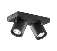 Light-Point Applique murale et plafonnier Focus 2 switch tune Black