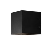 Light-Point Applique Cube XL Up/Down black. LED