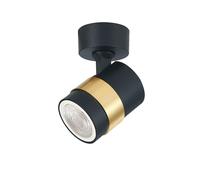 Light prestige Applique Anillo 1 - Noir