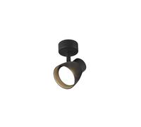 Light Prestige Dravo plafonnier 1x8 W noir LP-9523/1WS BK