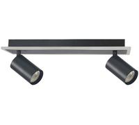 Light Prestige Parma plafonnier 2x5 W noir LP-0612/2WSBK