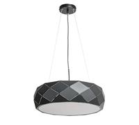 Light Prestige Reus wisząca czarna, métal, E27, 60 W, Black, 47 x 47 x 120 cm