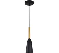 Light Prestige Solin lampe suspendue 1x60 W noir-doré LP-181/1PBK/GD