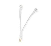 Light Solutions Câble d'extension répartiteur en Y pour éclairage Philips Hue Lightstrip V4 & Solo Lightstrip - Bande LED éclairage - Rallonge de câble d'alimentation - Blanc