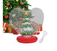 Light Up Heart Inflatable Ornaments - Glowing Christmas Decoration Ball with Figurine Inside, Large Waterproof PVC Design, | Eye Catching Festive Accessory with Radiant Lighting Effect for Yard Pool
