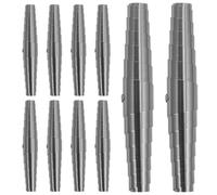 LIGHTAOTAO 10 Pièces Ressort de Rechange pour Sécateur en Acier Argenté, Résistant à l'usure, Finition Soignée, Pièce Détachée pour Outils de Jardinage