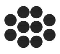 LIGHTAOTAO 10pcs Protections en Silicone Antidérapantes pour Gourdes Thermiques et Gobelets Isolés, Adhésif Solide, Matériau Silicone Noir, Maison et Bureau