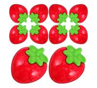 LIGHTAOTAO 10pièces Boîtes de Rangement Plastique Compactes pour Bijoux et Bonbons Transparentes pour Boîtes à Fraises Contenants à Friandises et Accessoires Format Petit Rouge
