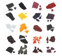 LIGHTAOTAO 20 Pièces Colorant Liquide pour Cire de Bougie sans Odeur, Sûr Peau, Adapté la Fabrication de Bougies Maison en Cire D'abeille et Paraffine, pour Décoration de Couleur Aléatoire
