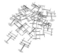 LIGHTAOTAO 20 Pièces Pince pour Tubes de Laboratoire en Fer Galvanisé Argenté, Collier de Serrage à Ressort Ajustable, Protège les Tuyaux et Empêche les Fuites D'eau pour Usage Domestique