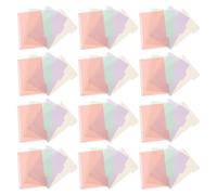 LIGHTAOTAO 48pièces Intercalaires de Classeur Transparent avec Onglets Séparateurs Amovibles Plastique Pp pour Organisation Bureau et École Diviseurs de Cahier Colorés Compatibles Planners