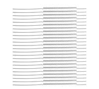 LIGHTAOTAO 50 Ressorts en Acier Inoxydable pour Poupées et Plantes en Pot, Accessoires Solides Résistants la Déformation, pour Jouets de Tableau de Bord et Fournitures de Crochet