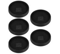 LIGHTAOTAO 5pièces Lot de Soucoupes pour Pots de Fleurs Rondes Plateau Égouttoir Épais pour Plantes Cuvette de Récupération Eau pour Jardinières Intérieur et Extérieur Support Antidérapant