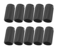 LIGHTAOTAO Accessoires pour Manche à Balai Télescopique Noir en Plastique et Bague de Verrouillage Interne 10pcs Tête Filetée pour Usage Domestique et Commercial