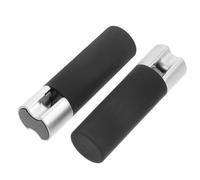 LIGHTAOTAO Accessoires Store Enrouleur 2pcs Cordons de Stores Noirs en Fer et Plastique Occultants et Volets Roulants Design Coupe-Vent pour Fenêtres