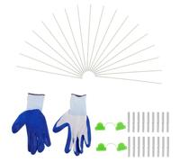 LIGHTAOTAO Anneau de Support Livré avec Moufles et Kit Complet Résistant pour Plantes en Fibre de Verre avec Système de Soutien Stable, pour Jardins et Fermes
