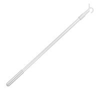 LIGHTAOTAO Baguette Surface Lisse et Légère Télescopique de Store en Alliage D'aluminium Blanc Crochet Remplacement Facile et Réglable Accessoire pour Stores Verticaux