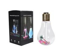 LIGHTAOTAO Diffuseur D'arômes Humidificateur à Ampoule Mini Design 400ml en Abs pour Chambre et Spa, Humidification Silencieuse et Créative USB