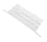 LIGHTAOTAO Housse de Radiateur Intérieur en Tissu Blanc Lavable, Protection Facile à Installer Design Vintage Classique pour Chauffage Décoratif et Anti-poussière
