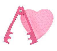 LIGHTAOTAO Kit d'écorceuse de Rose Forme cœur, matériel Plastique et Fer, Outil pour enlever Feuilles et épines des tiges, Parfait pour ateliers de Bricolage Floral et fleuristes