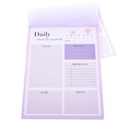 LIGHTAOTAO Planificateur Journalier Bloc-notes en Papier Lisse Non Daté pour Travail et Étude Agenda Bureau pour Étudiants et Enseignants