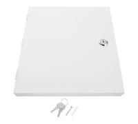 LIGHTAOTAO Plaque de Recouvrement Électrique Étanche et Résistante en Acier Inoxydable Serrure Design Ajouré Décoratif pour Boîtes Électriques Extérieures et Murs de Couloir
