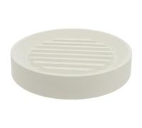LIGHTAOTAO Plateau Rond Mobile pour Pots de Fleurs avec roulettes Dissimulées, Bac à Plantes en PP Blanc avec Fonction de Rétention d'eau, pour Jardinières et Pots Décoratifs