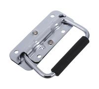 LIGHTAOTAO Poignée Pliante de Boîte à Outils en Fer Ressort Ergonomique, Poignée Métallique Confortable pour Transport Facile et Pliage Compact