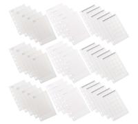LIGHTAOTAO Recharges de Papier Ligné A7 pour Carnet à Anneaux 6 Trous, Papier Blanc Pratique et Réutilisable pour Organisation Quotidienne, Hebdomadaire et Mensuelle