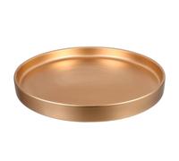 LIGHTAOTAO Soucoupe Ronde en Céramique Or 30cm pour Pot de Fleurs Collecte d'eau, Plateau Élégant et Multifonction pour Jardinage et Décoration Intérieure