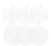 LIGHTAOTAO Support De Plantes en Acrylique Transparent Globe Lot De 6 pour Succulentes Et Fleurs avec Fonction Porte-Bougie Chauffe-Plat pour Décoration De Jardin Et Intérieur