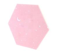LIGHTAOTAO Tableau Mémo Hexagonal en Feutre Pratique et Décoratif pour Mur, Autocollant Mural Rose, pour Décoration Murale Maison et Photo Soi-même