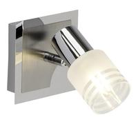 Lightbox Basic Spot mural - 15 x 11 x 15 cm - spot mural fonctionnel avec | Spot mural, orientable, 15 x 11 x 15 cm, E14, 400 lm, 2700 K, LED incluse