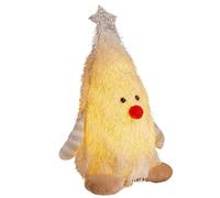 Lighted Christmas Dolls - Illuminated Holiday Figurine, Festive Table Centerpiece, Decorative Doll Ornament, Seasonal LED Display | Light Up Decoration For Office School Classroom Party Home Mantel