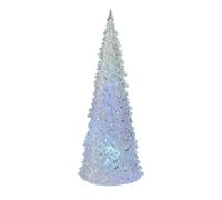 Lighted Christmas Tree , Decorations 7-Color Changing Seasonal Nightlight | Tabletop Christmas Tree , with Lights for Home Apartment Nursery Desk Bookshelf Mantel Dining Table Study Bedroom Nightstand