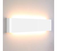 Lightess Applique Murale Intérieure LED 18W 40cm Lampe Murale Chambre Luminaire Mural Moderne Interieur Pour Enfant Salon Cuisine Escalier Couloir Hôtel Blanc Chaud