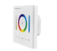 LIGHTEU, Contrôleur Smart Panel P3, Milight Original®, Contrôleur de l’écran tactile, LED RGB RGBW RGB + CCT, DC 12V 24V, Luminosité, Régulateur de température et de couleur pour les bandes de LED