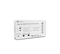 LIGHTEU®, GLEDOPTO Zigbee RGB+CCT contrôleur LED ultra fin Pro Alexa Voice/Hub APP/Télécommande DC5-24V, GL-C-008P(mini)