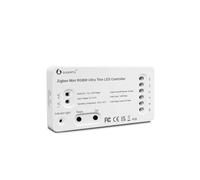 LIGHTEU®, GLEDOPTO Zigbee RGBW contrôleur LED ultra fin Pro Alexa Voice/Hub APP/Télécommande DC5-24V, GL-C-007P(mini)