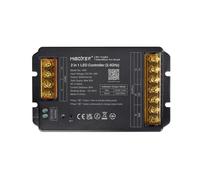 LIGHTEU®, Miboxer 2,4 GHz 2 en 1 LED Controller DC12V-48V Haute puissance Max. 30 A, PWM haute/basse fréquence, prise en charge de la gradation par poussée, HR2