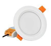 LIGHTEU®, Milight IP54 RGBCCT 6 WATTS LED DOWNLIGHT SPOTLIGHT, plafonnier, intelligent rf activé tactile wifi contrôle led downlight 6w, angle de faisceau réglable, FUT063