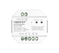 LIGHTEU, Milight Miboxer TRIAC Module variateur RF + commande PUSH pour lampes projecteurs AC 100-240 V variateur à coupure de phase à bord arrière TRI-C1